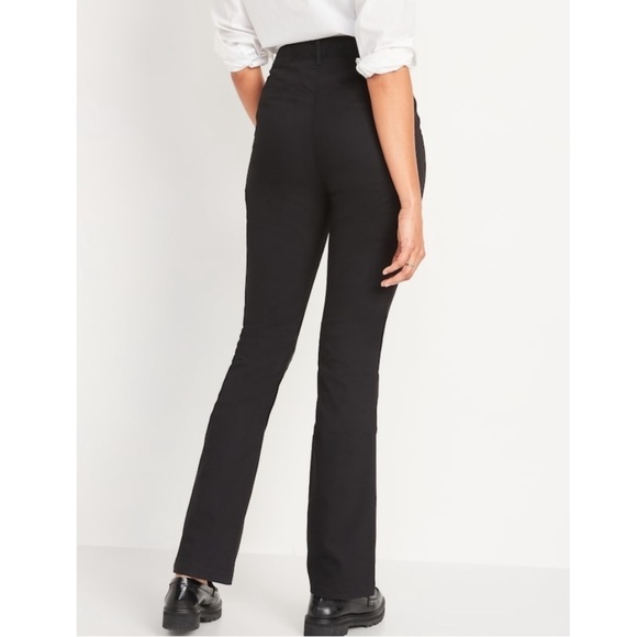 NWT Old Navy High Waisted Wow Bootcut Pants in Black - Picture 4 of 11